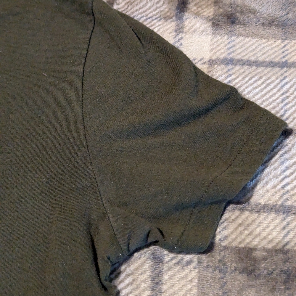 Victoria's Secret Pink T-shirt XS, army green - Picture 4 of 5